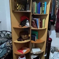 کتابخانه قدیمی محکم|کتابخانه، شلف، قفسه‌های دیواری|علی‌آباد کتول, |دیوار