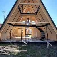 ساخت کلبه سوئیسی کلبه چوبی