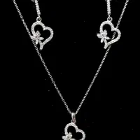 نیم ست نقره دخترانه با قیمت مناسب|جواهرات|اصفهان, چرخاب|دیوار