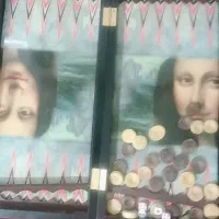 یک عدد تخته نردطرح مونالیزا