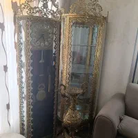 بوفه.ساعت. اینه کنسول گلدان.شمعدان جا میوه ها