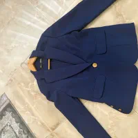 کت وشلوار سرمه ای مجلسی نو
