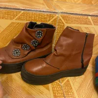 بوت لژ دار اسپرت چرم سایز ۳۸