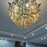 لوستر برنجی|لوستر و چراغ آویز|قرچک, دانشگاه پیام نور قرچک|دیوار