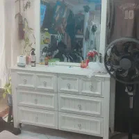 آینه دراور سفید