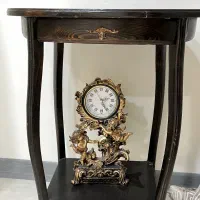 میز تلفن سالم رنگ قهوه ای