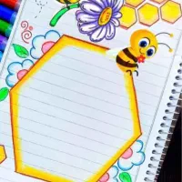 نقاشی دفتر مشق