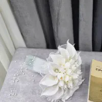 دسته گل عروس نورا|گل مصنوعی|بندرعباس, |دیوار