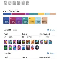 اکانت کلش رویال لول 15