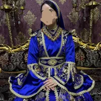 فروش لباس درباری نو همراه با کمر تاج و روسری حجاب|لباس|مشهد, کلاهدوز|دیوار