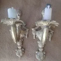لوستر قدیمی برنجی|لوستر و چراغ آویز|اصفهان, تیران|دیوار