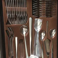 سرویس قاشق چنگال برگ هوف بلژیک|ظروف سرو و پذیرایی|کیش, |دیوار