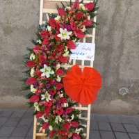 کد23 پایه فلزی ترحیم تاج گل دسته گل افتتاحیه بازار|گل و گیاه طبیعی|تهران, جنت‌آباد شمالی|دیوار