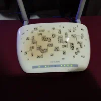 مودم دو آنتن ADSL مدل TP-LINK کم کارکرد