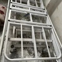 تخت برقی بیمار سه شکنه و تنظیم ارتفاع همراه تشک