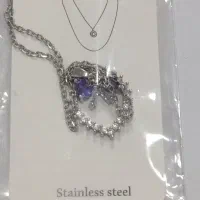 گردنبند استیل رنگ ثابت