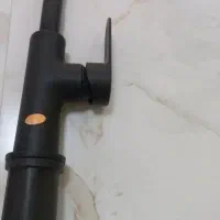 شیر سینک البرز روز مدل ونتو مشکی،شیر آشپزخانه مشکی