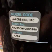 تلوزیون سامسونک۴۰اینچ|تلویزیون و پروژکتور|تاکستان, |دیوار