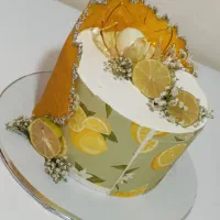 کیک خانگی روز مادر تولد