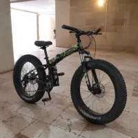 دوچرخه کوهستانی land rover Folding Fat Bike 26
