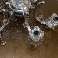 ۳عدد لوستر برنجی ۲تا از لوسترها ۶شاخه هستن|لوستر و چراغ آویز|قرچک, |دیوار