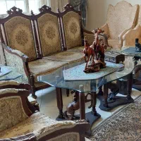 ست مبلمان و ناهار خوری استیل