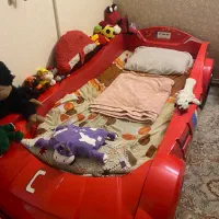 تخت کودک و نوجوان ماشینی|تخت و سرویس خواب|تهران, جوادیه تهرانپارس|دیوار