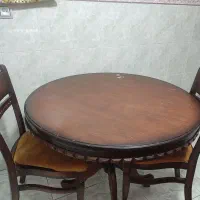 میز غذا خوری چوبی