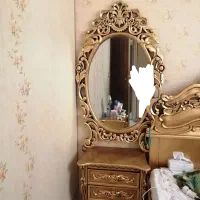 تخت خواب دونفره تمام چوب دست ساز با چوب راش|تخت و سرویس خواب|شاهین‌شهر, گرگاب|دیوار