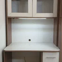 میز تحریر و کامپیوتر با کتابخانه|میز تحریر و کامپیوتر|تهران, آهنگ|دیوار