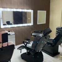 آینه چراغ دار و یونیت ( صندلی میکاپ، اصلاح)