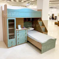 سرویس مجموعه تخت دوطبقه آیسان دراورویترین میزتحریر