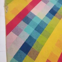 فرش اتاق خواب رنگی شش متری