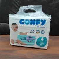 پوشک بچه کانفی سایز ۴ ساخت ترکیه قابل معاوضه
