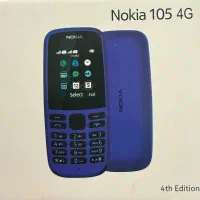 نوکیا۱۰۵ 4gریجستر شده مشکی صفر