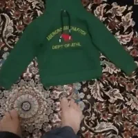 دو عدد کاپشن و یک عدد هودی مناسب سن ۳ تا ۶ سال