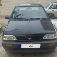 پراید هاچبک مشکی مدل ۸۴