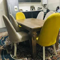 میز نهارخوری شش نفره