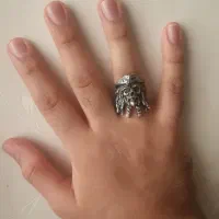 انگشتر جمجمه دزد دریایی|بدلیجات|اراک, |دیوار