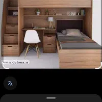 تخت دوطبقه نوجوان