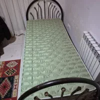 تخت یک نفره همراه تشک
