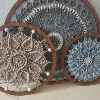 دیوارکوب بافتنی