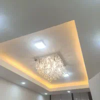 لوستر سقفی 8 چراغه ال ای دی خور