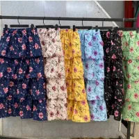 دامن طبقه ای رویه نخ  استر حریر  مناسب ۳۸ تا ۴۶