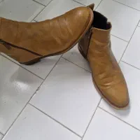 بوت چرم مردانه