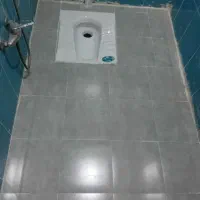 تعویض کاسه توالت بازسازی کف وخرده کاری کل تهران