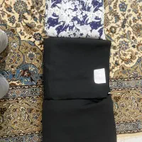 یک قواره  چادر مشکی وپارچه فاستونی نو