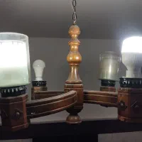 لوستر چوبی درحد نو