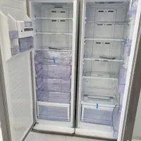 یخچال فریزر دوقلو استیلون مدل فلورانس با بار شیشه|یخچال و فریزر|کرمانشاه, |دیوار