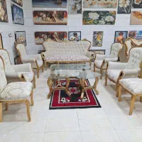 مبل سلطنتی ۹ نفره با 3 عدد جلو مبلی